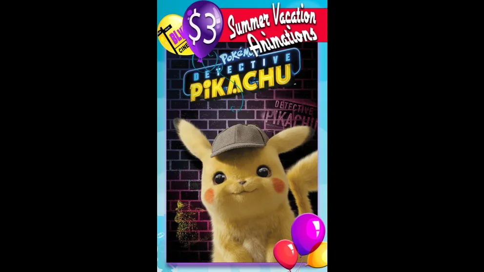 POKEMON DETECTIVE PIKACHU poster